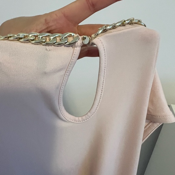 Karl Lagerfeld Elegant Pink Sleeveless Top - Picture 4 of 6